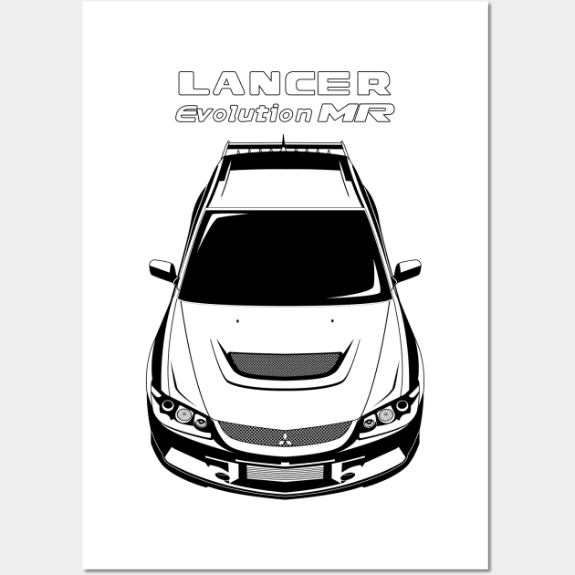 Mitsubishi Lancer Evolution IX Evo 9 2005-2007 Wall Art by jdmart